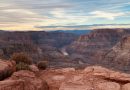 The Grand Canyon under a clear sky